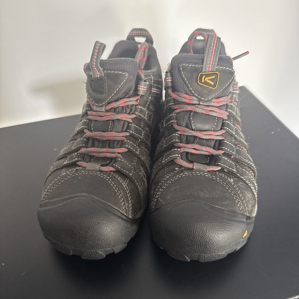 KEEN Utility Women's Size 8 Low Height Leather Steel Toe Work Shoes